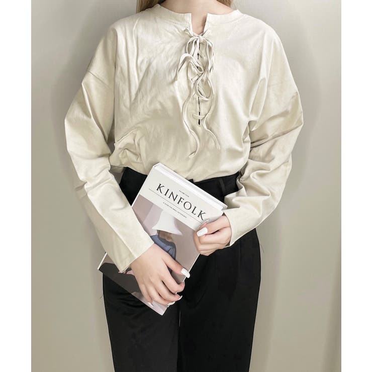 ライトベージュ | 冬新作 フロント レースアップ | ShopNikoNiko