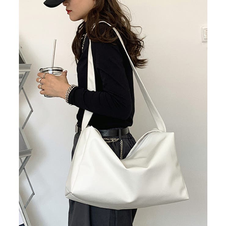 ホワイト | 冬新作 レザー ボストン | ShopNikoNiko