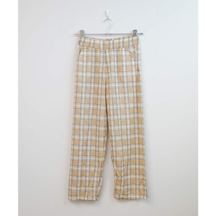 冬新作 ギンガムチェック ワイドパンツ | ShopNikoNiko | 詳細画像18 