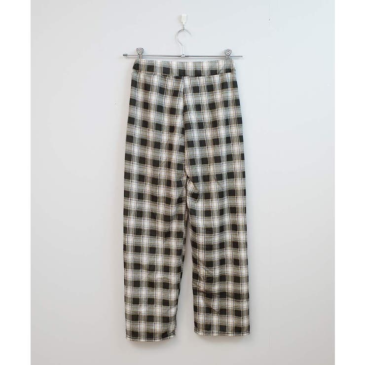 冬新作 ギンガムチェック ワイドパンツ | ShopNikoNiko | 詳細画像20 