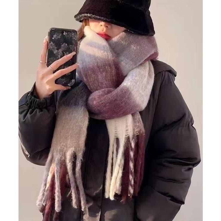 マフラー チェック柄 ストール | ShopNikoNiko | 詳細画像11 