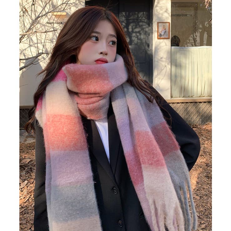 マフラー チェック柄 ストール | ShopNikoNiko | 詳細画像19 