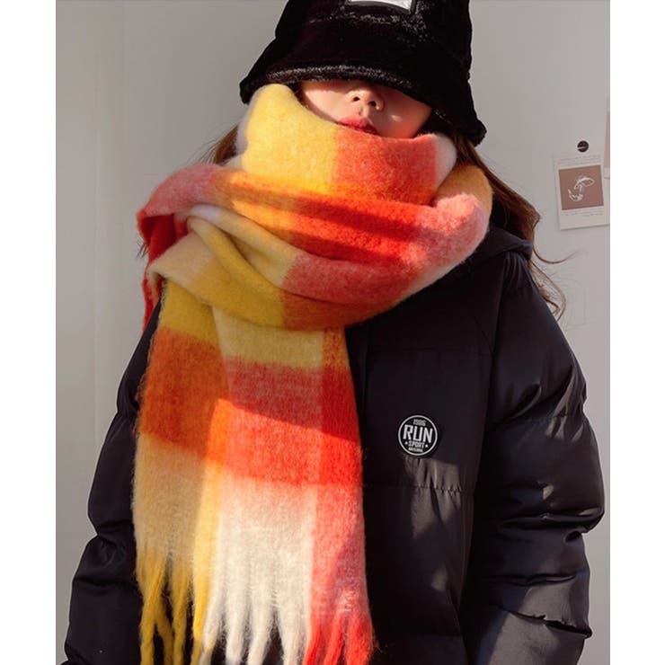 マフラー チェック柄 ストール | ShopNikoNiko | 詳細画像27 