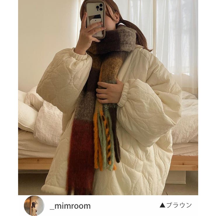 マフラー チェック柄 ストール | ShopNikoNiko | 詳細画像7 