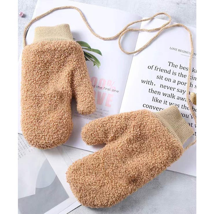 冬新作 ミトン編み 紐付き | ShopNikoNiko | 詳細画像11 