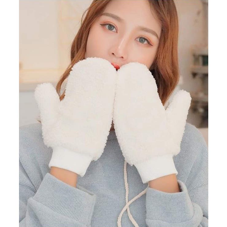 冬新作 ミトン編み 紐付き | ShopNikoNiko | 詳細画像13 