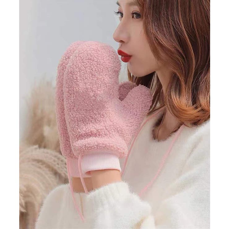 冬新作 ミトン編み 紐付き | ShopNikoNiko | 詳細画像18 