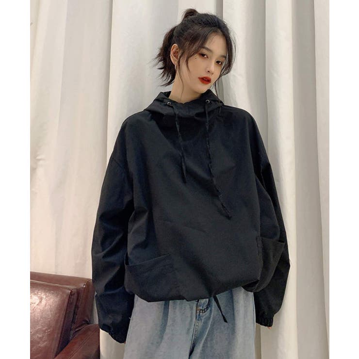 冬新作 ビックシルエット アノラックパーカー | ShopNikoNiko | 詳細画像4 