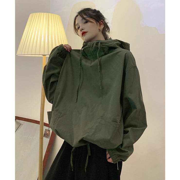 冬新作 ビックシルエット アノラックパーカー | ShopNikoNiko | 詳細画像8 