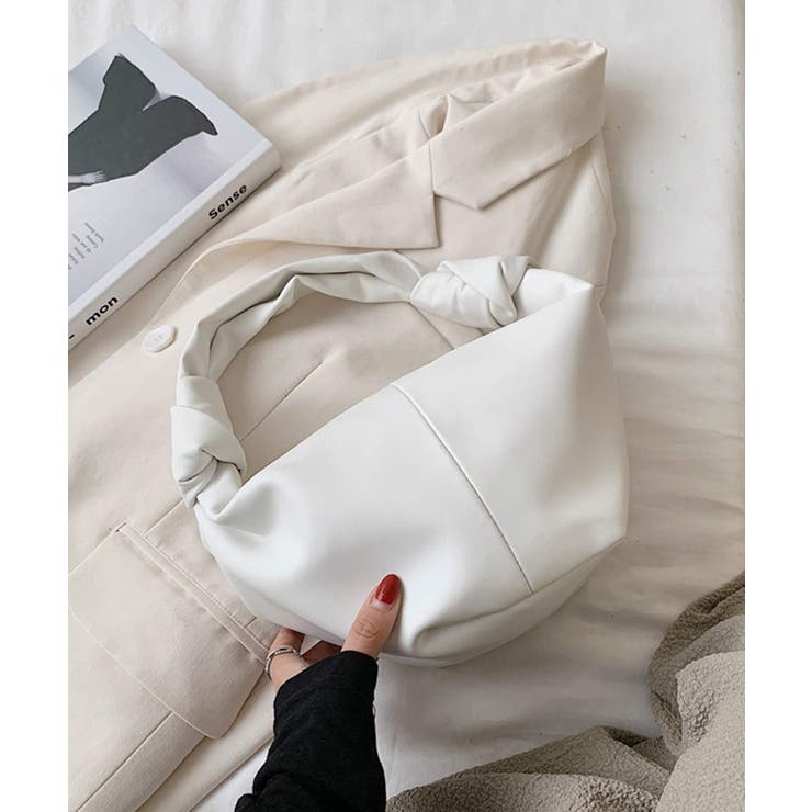 ホワイト | ノット ワンハンドルバッグ 韓国 | ShopNikoNiko