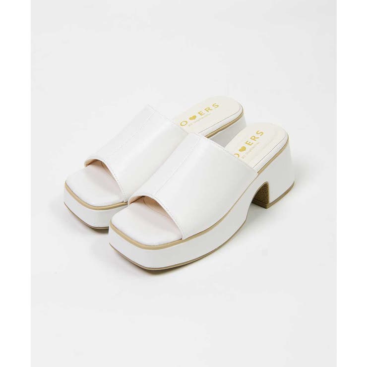 冬新作 バルキーヒール 厚底サンダル | ShopNikoNiko | 詳細画像17 