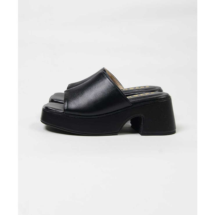 冬新作 バルキーヒール 厚底サンダル | ShopNikoNiko | 詳細画像21 