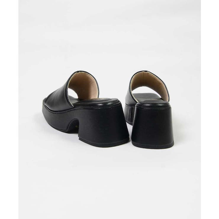 冬新作 バルキーヒール 厚底サンダル | ShopNikoNiko | 詳細画像22 