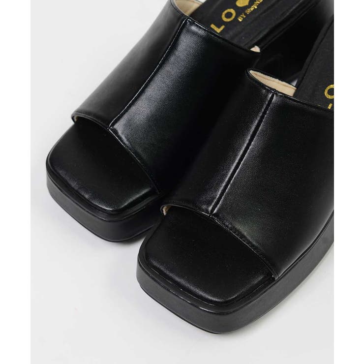 冬新作 バルキーヒール 厚底サンダル | ShopNikoNiko | 詳細画像24 