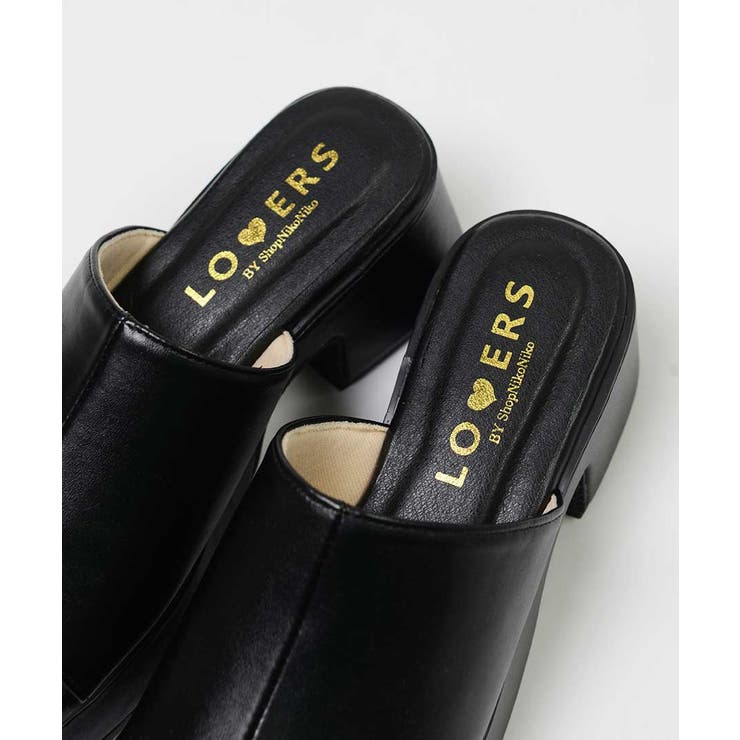 冬新作 バルキーヒール 厚底サンダル | ShopNikoNiko | 詳細画像25 