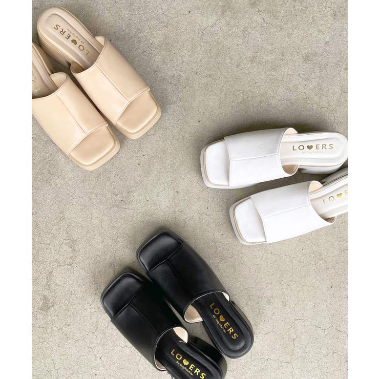 冬新作 バルキーヒール 厚底サンダル | ShopNikoNiko | 詳細画像16 