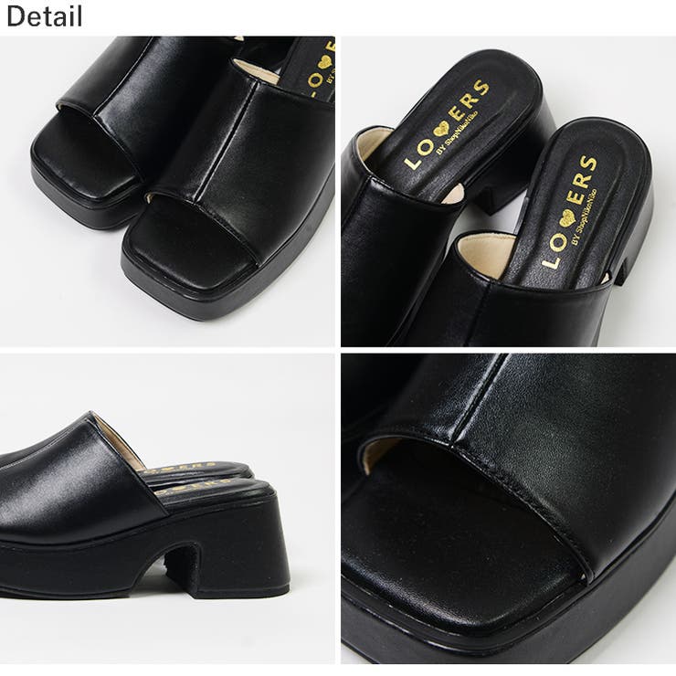 冬新作 バルキーヒール 厚底サンダル | ShopNikoNiko | 詳細画像27 