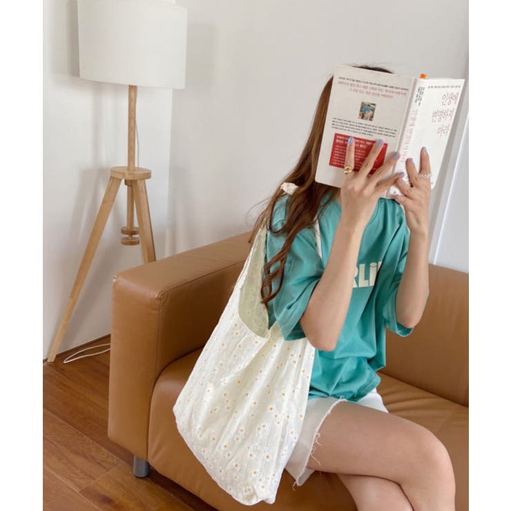 花柄 | 冬新作 肩紐結び ナチュラル | ShopNikoNiko