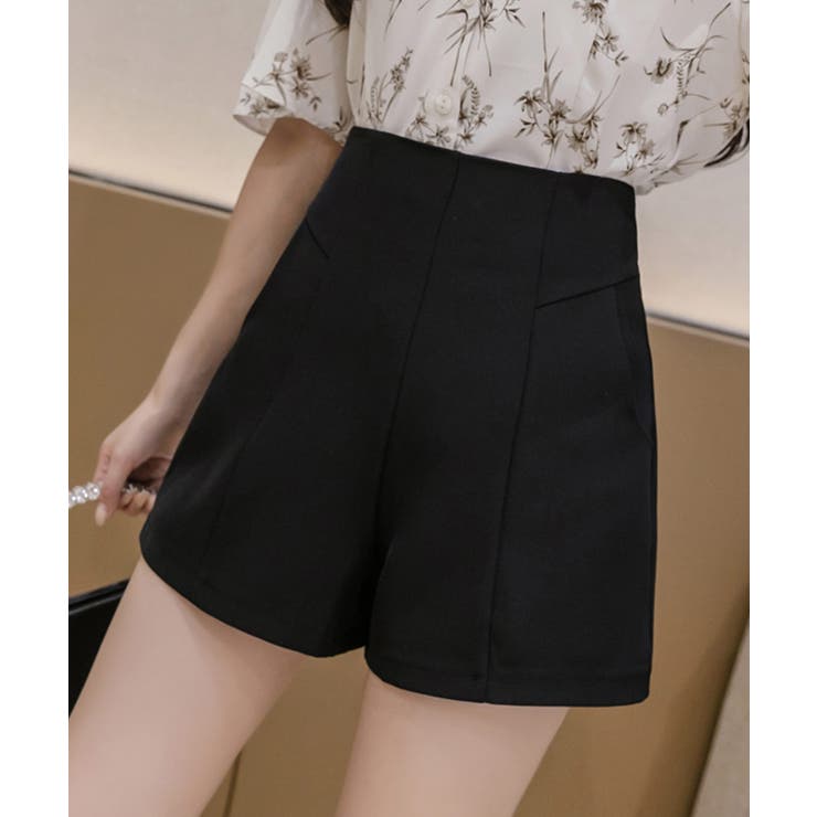 冬新作 ハイウエスト タックショートパンツ | ShopNikoNiko | 詳細画像5 