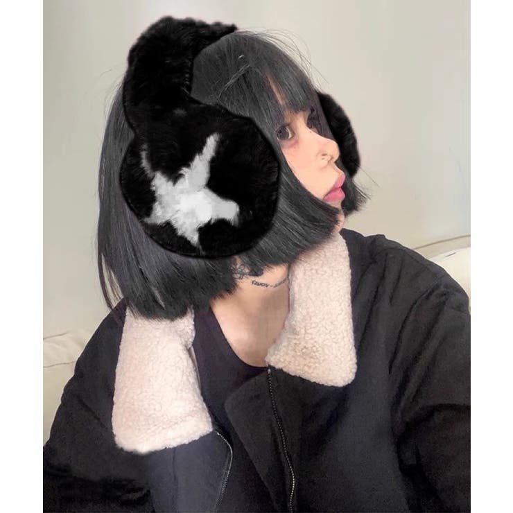 春新作 星マーク フェイクファー | ShopNikoNiko | 詳細画像6 
