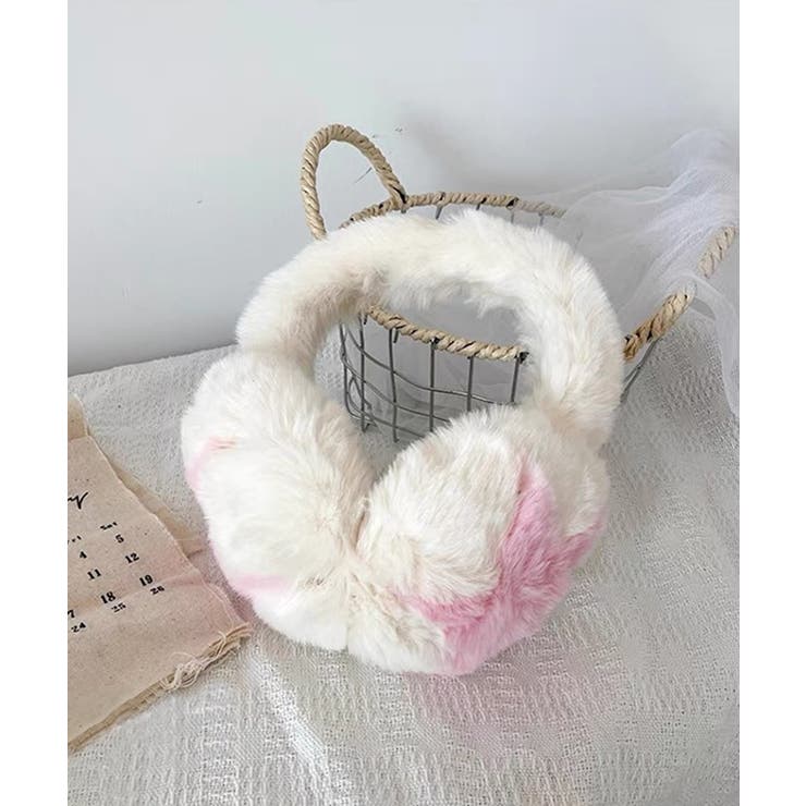 ホワイト | 春新作 星マーク フェイクファー | ShopNikoNiko