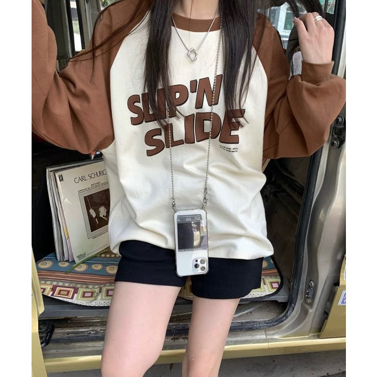 冬新作 ロゴプリント ラグラン | ShopNikoNiko | 詳細画像11 