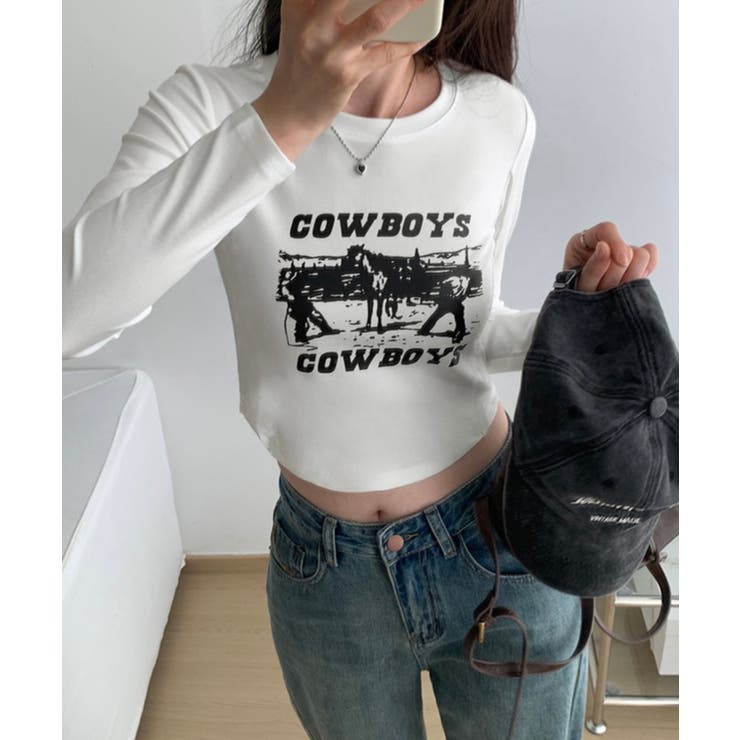 冬新作 クロップド丈 ロゴプリント | ShopNikoNiko | 詳細画像10 