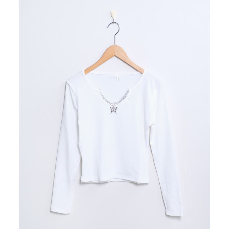 冬新作 バタフライチャーム付き ショート丈 | ShopNikoNiko | 詳細画像15 