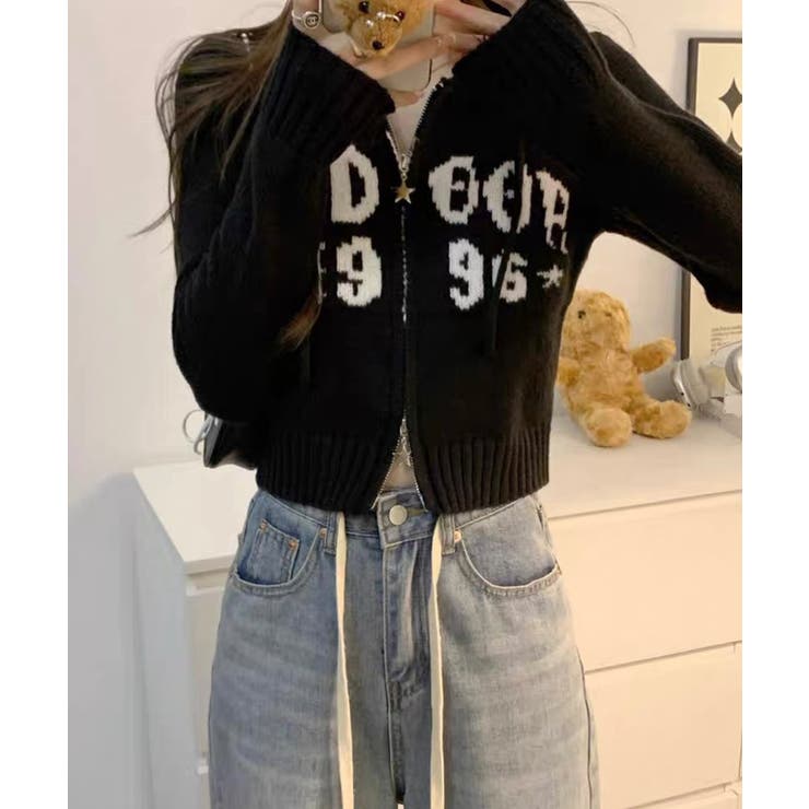 冬新作 ショート丈 ジップアップ | ShopNikoNiko | 詳細画像6 