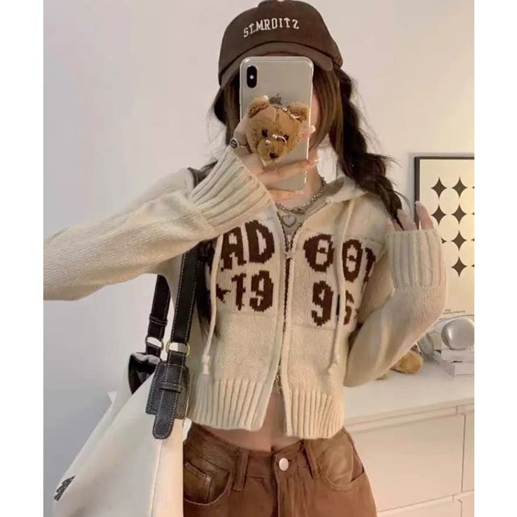 冬新作 ショート丈 ジップアップ | ShopNikoNiko | 詳細画像10 