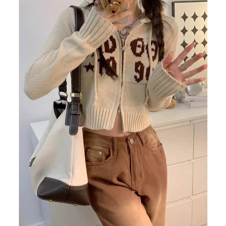 冬新作 ショート丈 ジップアップ | ShopNikoNiko | 詳細画像11 