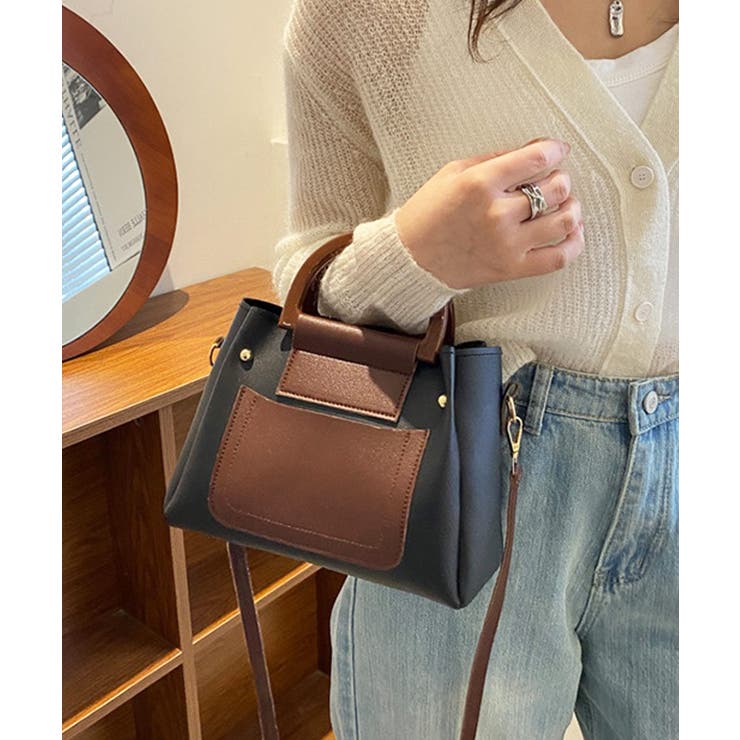 ブラック | 冬新作 2way ポーチ付き | ShopNikoNiko