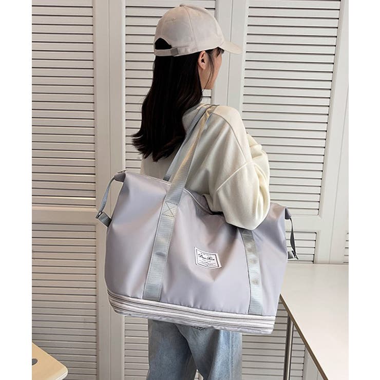 グレー | 冬新作 2段式 旅行用 | ShopNikoNiko