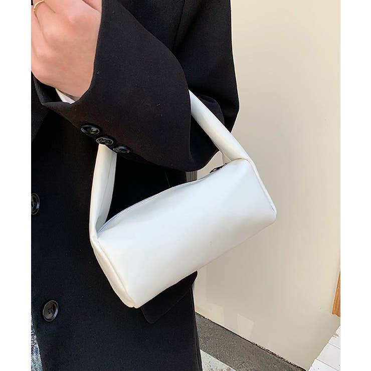 ホワイト | 春新作 ワンハンドル フェイクレザー | ShopNikoNiko