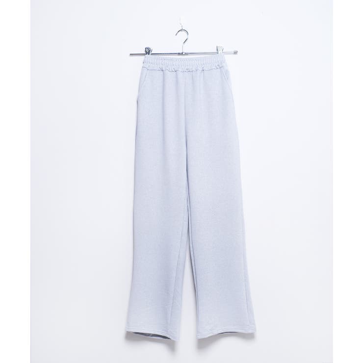 冬新作 ハイウエスト ワイドスウェットパンツ | ShopNikoNiko | 詳細画像15 