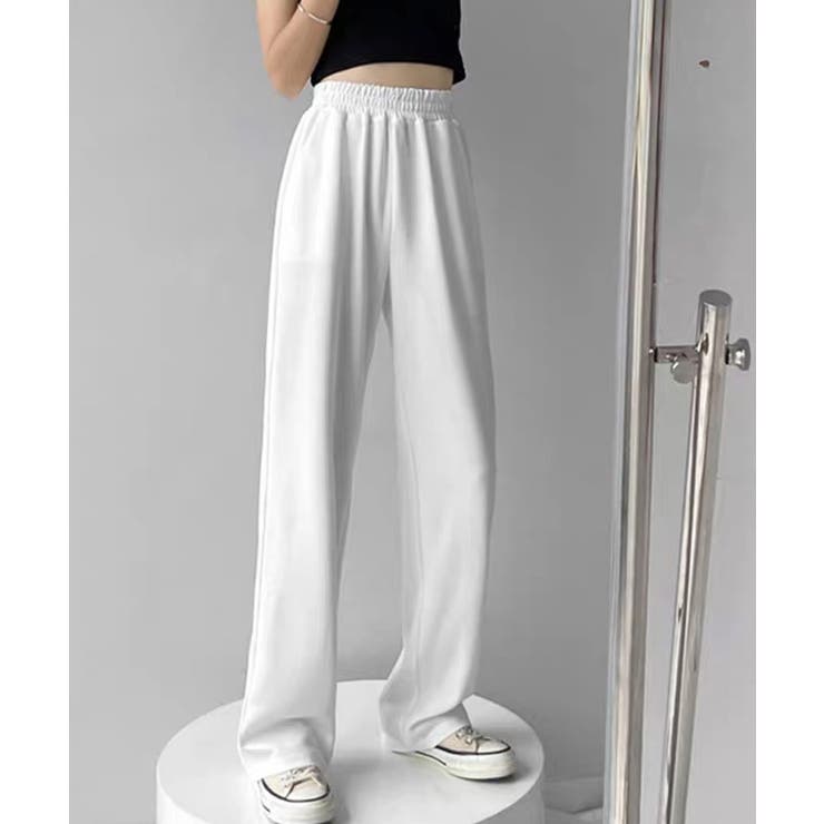 冬新作 ハイウエスト ワイドスウェットパンツ | ShopNikoNiko | 詳細画像10 