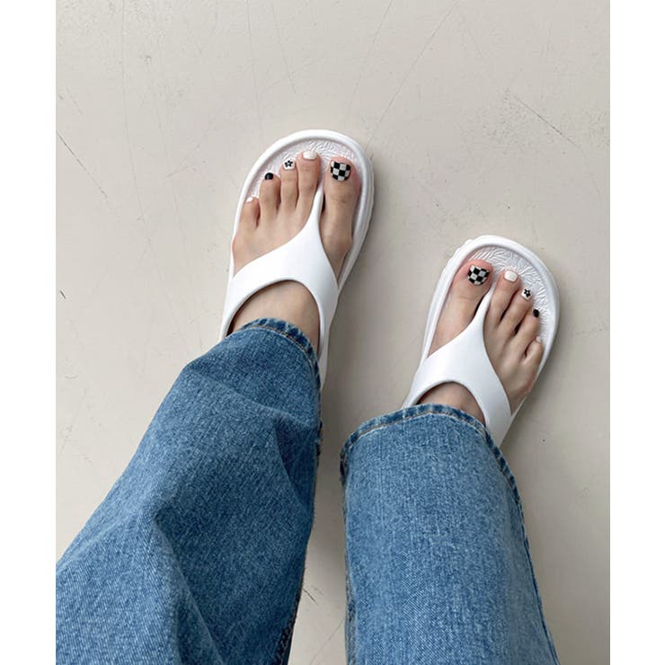 冬新作 厚底 トングサンダル | ShopNikoNiko | 詳細画像5 