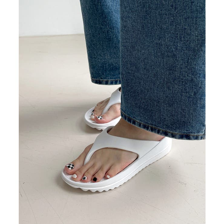 冬新作 厚底 トングサンダル | ShopNikoNiko | 詳細画像6 