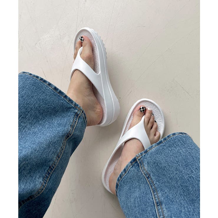 冬新作 厚底 トングサンダル | ShopNikoNiko | 詳細画像7 