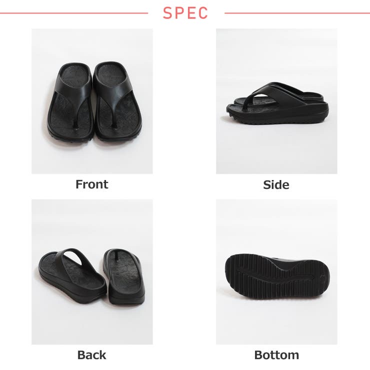 冬新作 厚底 トングサンダル | ShopNikoNiko | 詳細画像25 