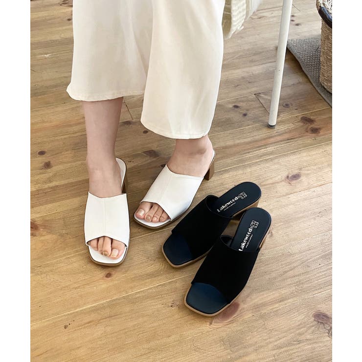 日本製 冬新作 スクエアトゥミュールサンダルシューズ | ShopNikoNiko | 詳細画像11 