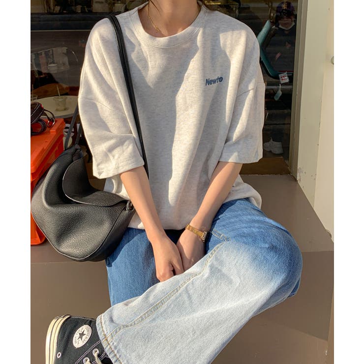 ホワイト | 冬新作 Newtro バックプリント | ShopNikoNiko