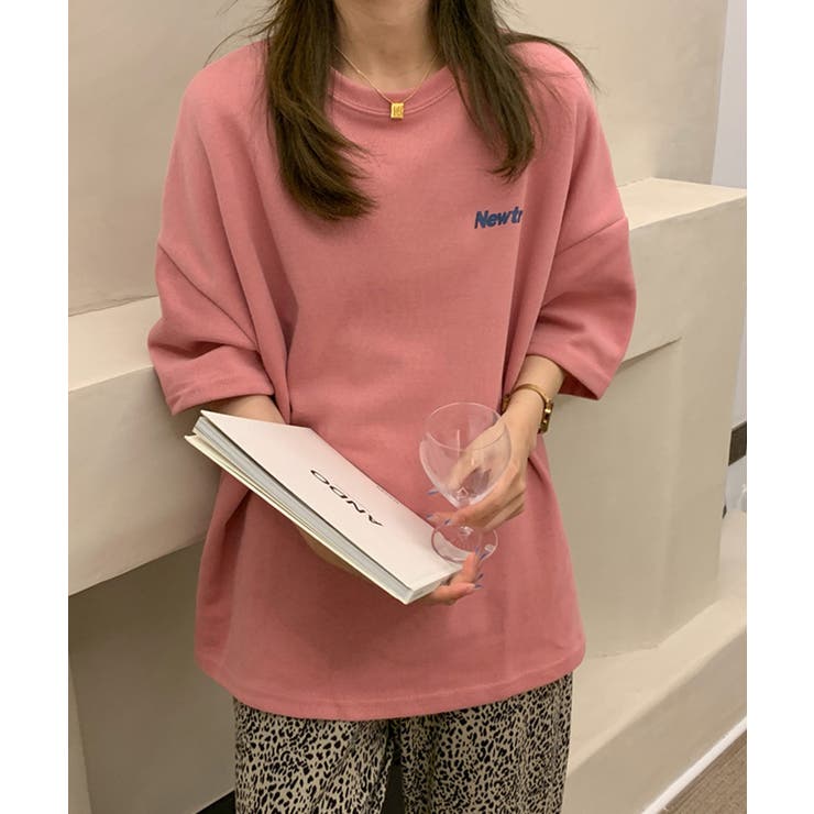 ピンク | 冬新作 Newtro バックプリント | ShopNikoNiko