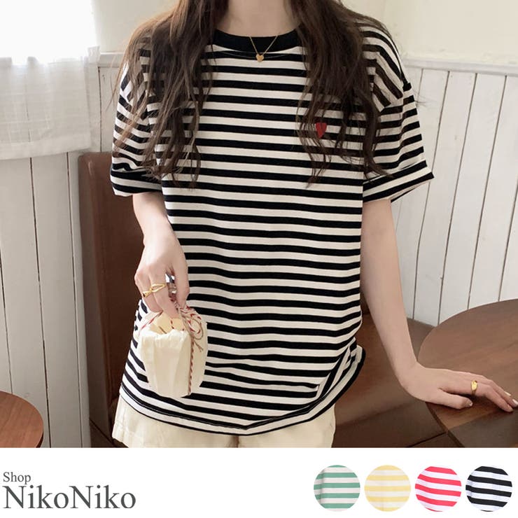 冬新作 ハートロゴ クルーネック | ShopNikoNiko | 詳細画像1 