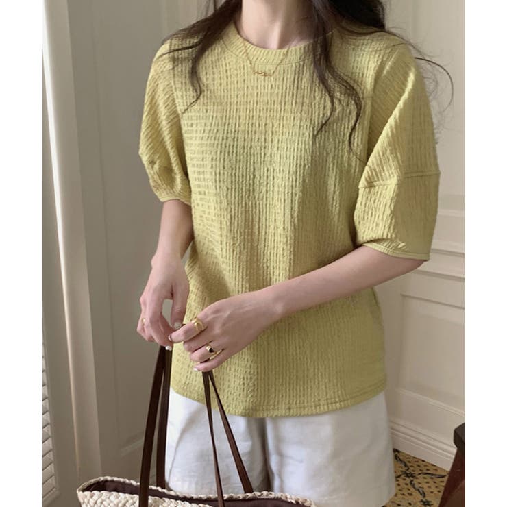 冬新作 パフスリーブ ジャガード | ShopNikoNiko | 詳細画像7 