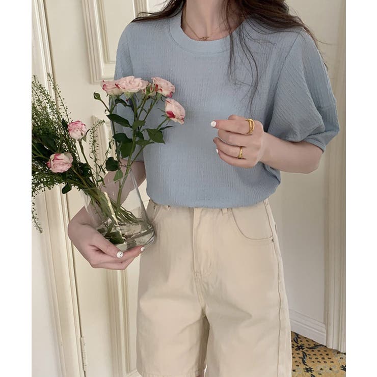 冬新作 パフスリーブ ジャガード | ShopNikoNiko | 詳細画像14 