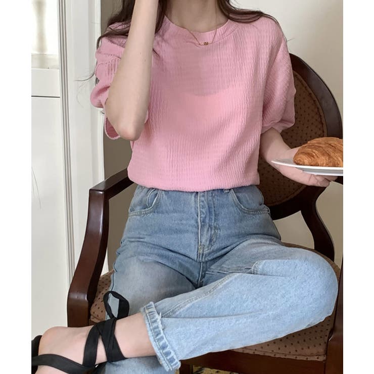 冬新作 パフスリーブ ジャガード | ShopNikoNiko | 詳細画像16 