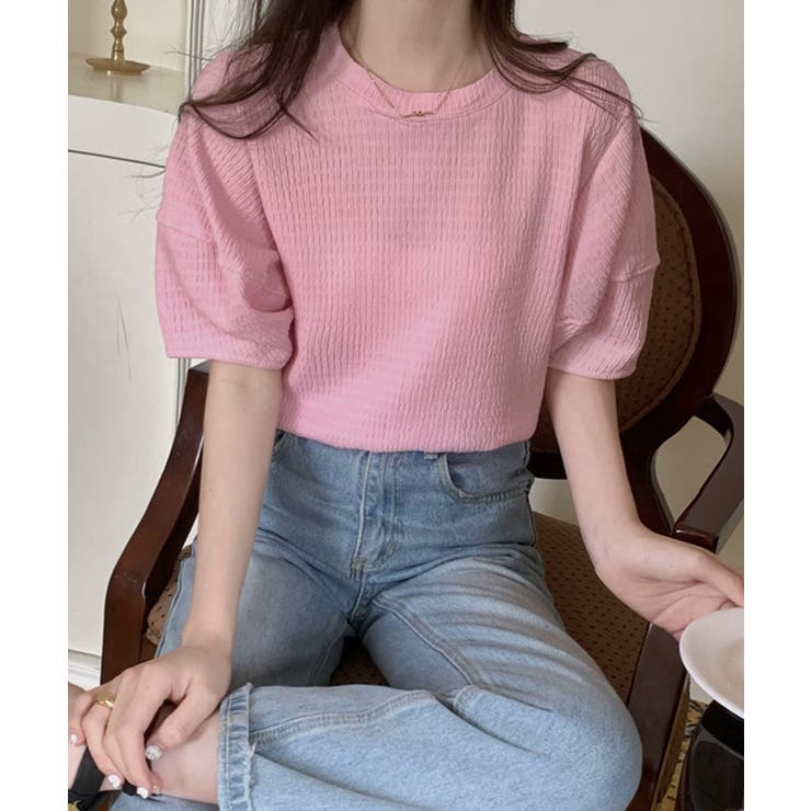 冬新作 パフスリーブ ジャガード | ShopNikoNiko | 詳細画像18 