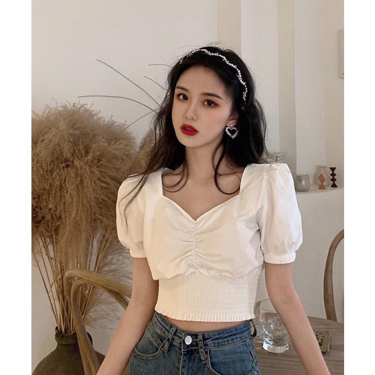 冬新作 クロップド丈 シャーリング | ShopNikoNiko | 詳細画像9 