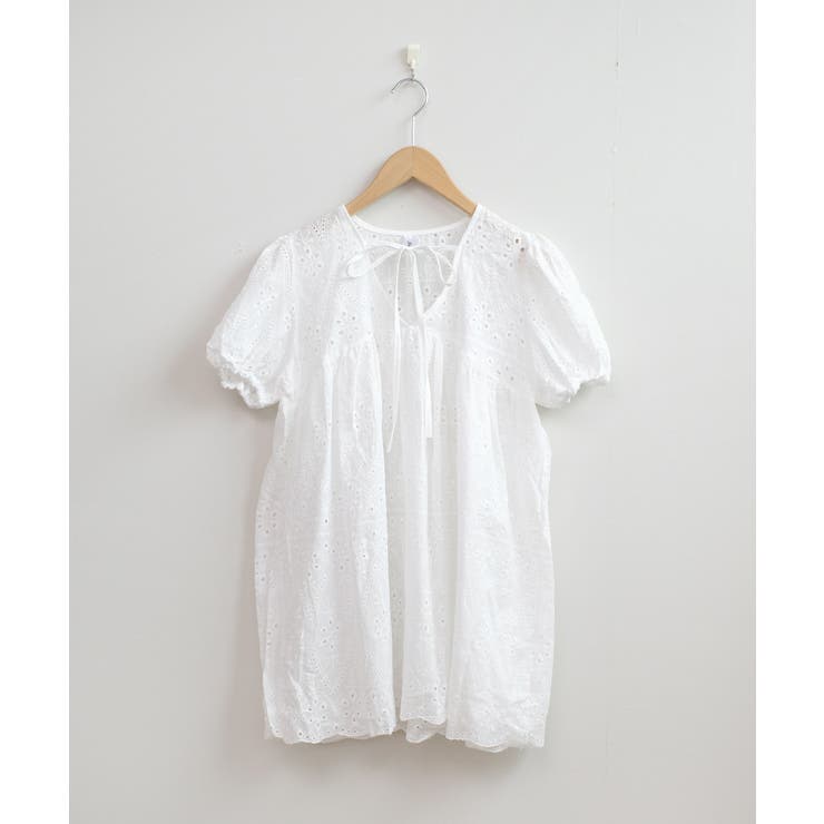 冬新作 Vネック レース刺繍 | ShopNikoNiko | 詳細画像9 